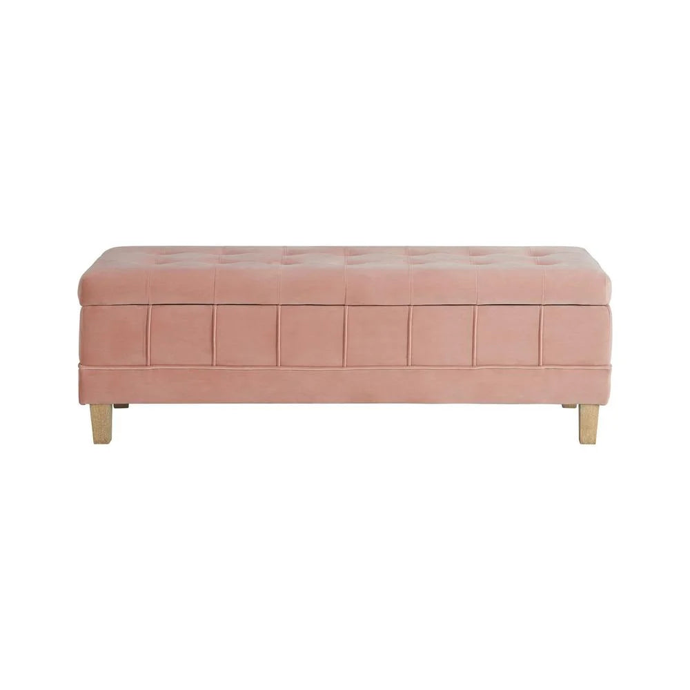 Picket House Furnishings Jude Tufted Storage Ottoman