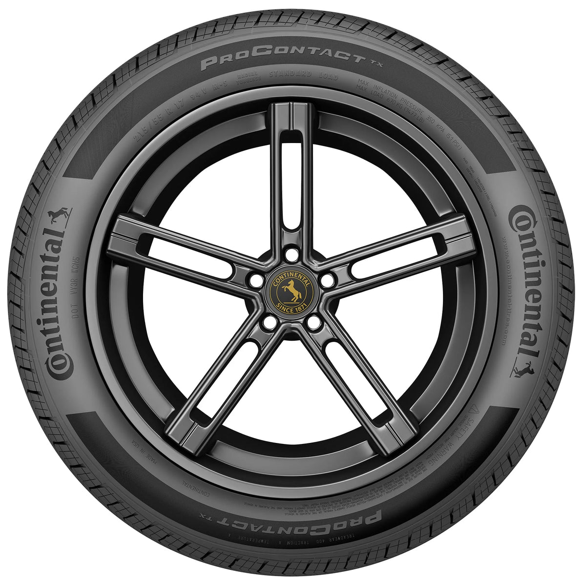 Continental ProContact TX All Season 225/45R18 95H XL Passenger Tire