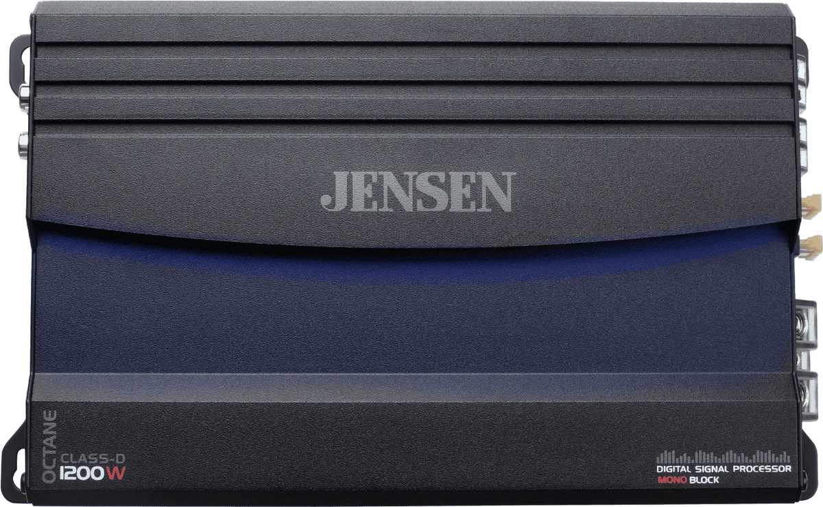 JENSEN XDA91RB Class-D Mono Amplifier with 240 Watts x 1 RMS,1200 Watts Peak Power
