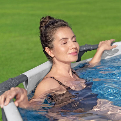 Open Box Bestway 10' x 30" Round Steel Pro MAX Hard Side Family Swimming Pool