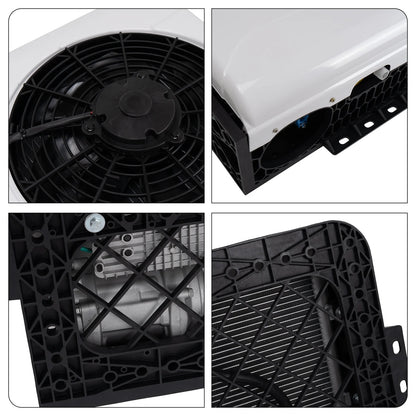 12V 12000BTU Truck Cab Air Conditioner Split AC for Semi Trucks Bus RV Caravan Motorhome