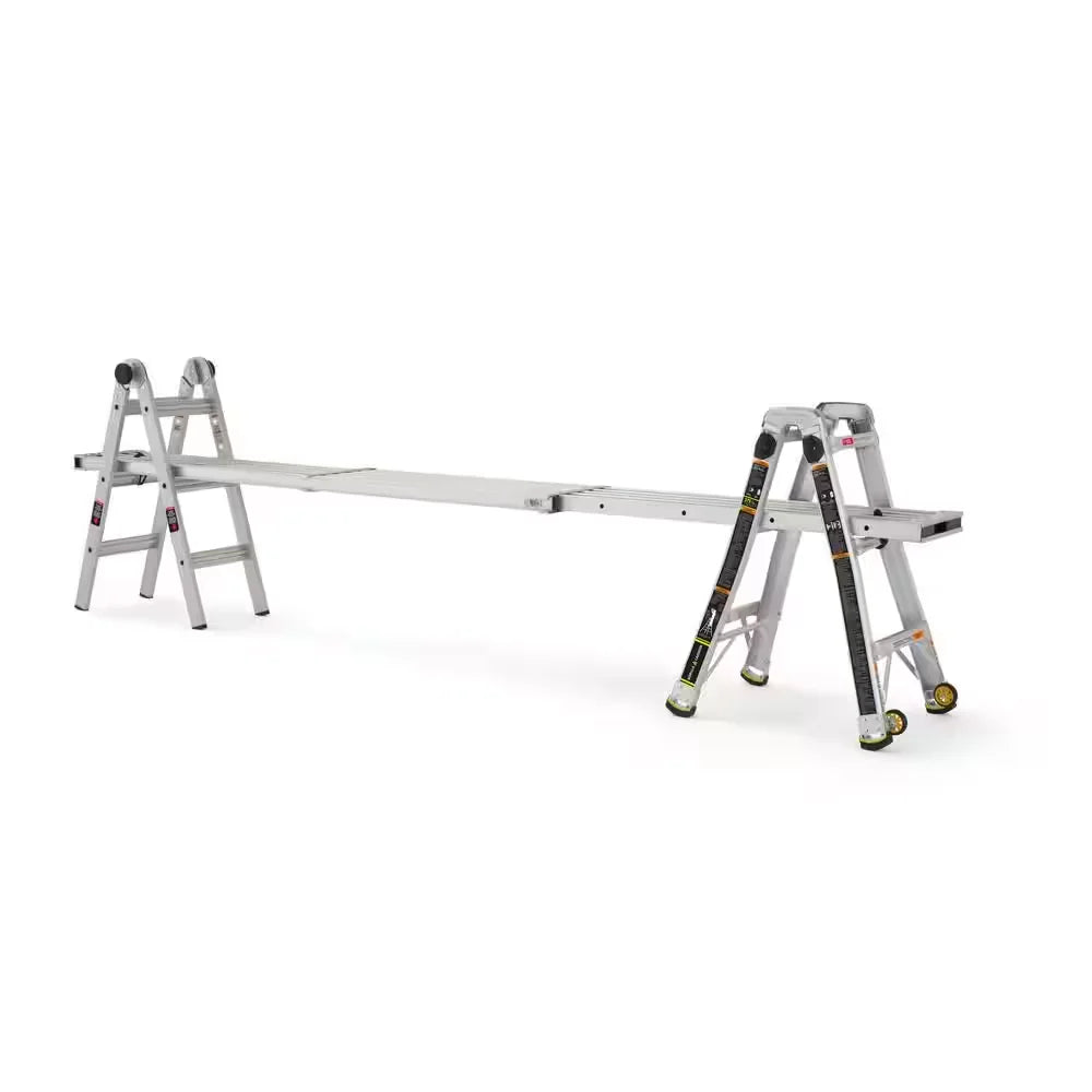 Gorilla Ladders Multi-Position Ladder 14 ft. Reach Height 375 lbs. Load Capacity