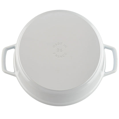 Staub Cast Iron 5.5-qt Round Cocotte - Cherry