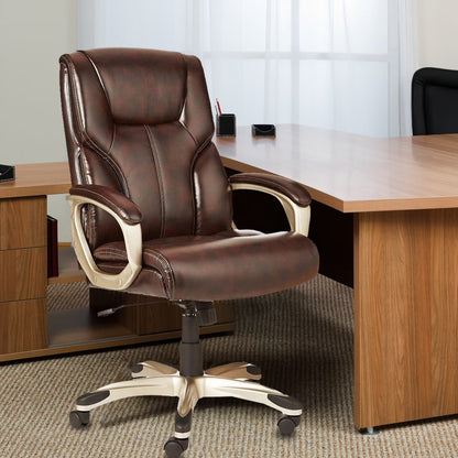 ExOffice Executive Office Chair Desk Chair Comfy Computer Chair Home Office Desk Chair,Brown