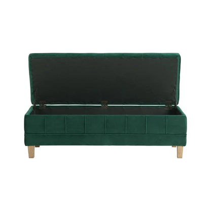 Picket House Furnishings Jude Tufted Storage Ottoman