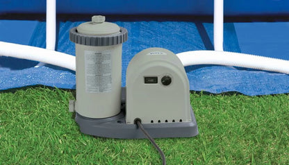 Intex 10' x 30" Easy Set Above Ground Swimming Pool With Filter Pump