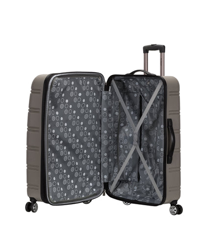 Rockland Luggage Melbourne 3 Piece Hardside Luggage Set, F160