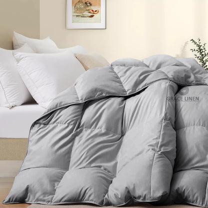 Bedding Comforter Cal King Size, Duvet Insert, Quilted Comforter with Corner Tabs, All Season Lightweight Quilt, Down Alternative Hotel Comforter Cal King Size 96X102 Baby Pink