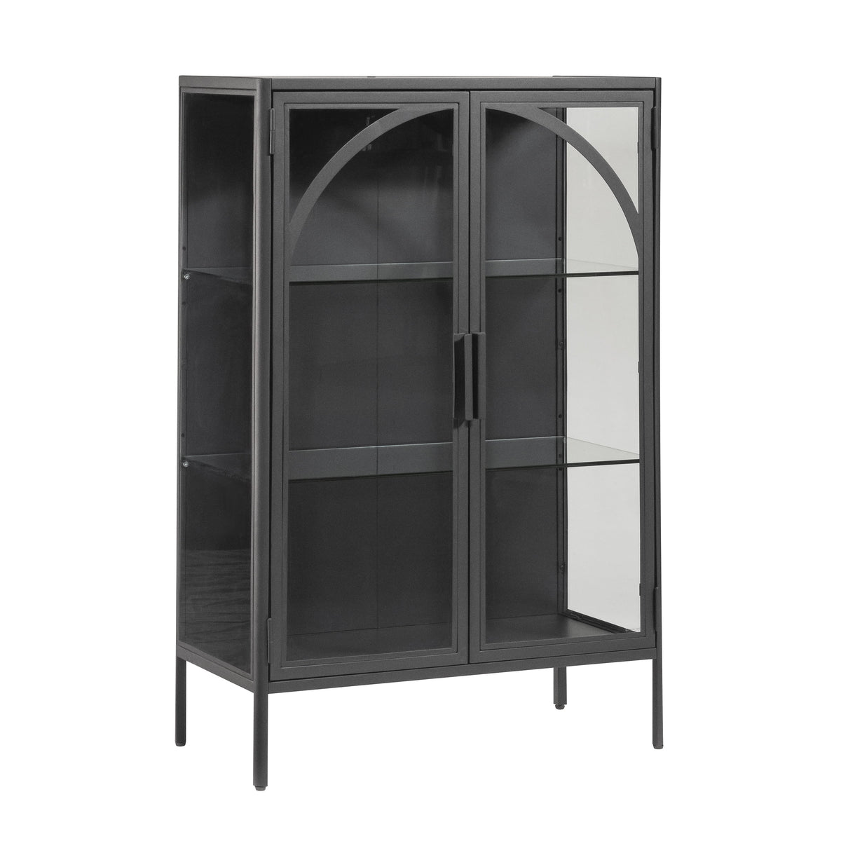 Better Homes & Gardens Nola Accent Cabinet, Black Finish
