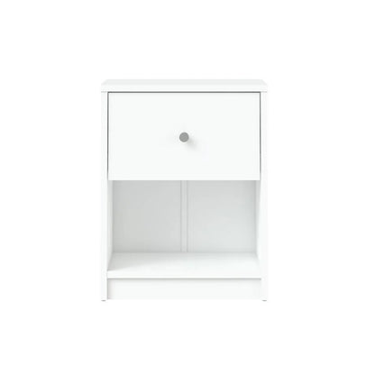 Home Square 4 Piece Bedroom Set With Dresser, Chest and 2 Nightstands in White