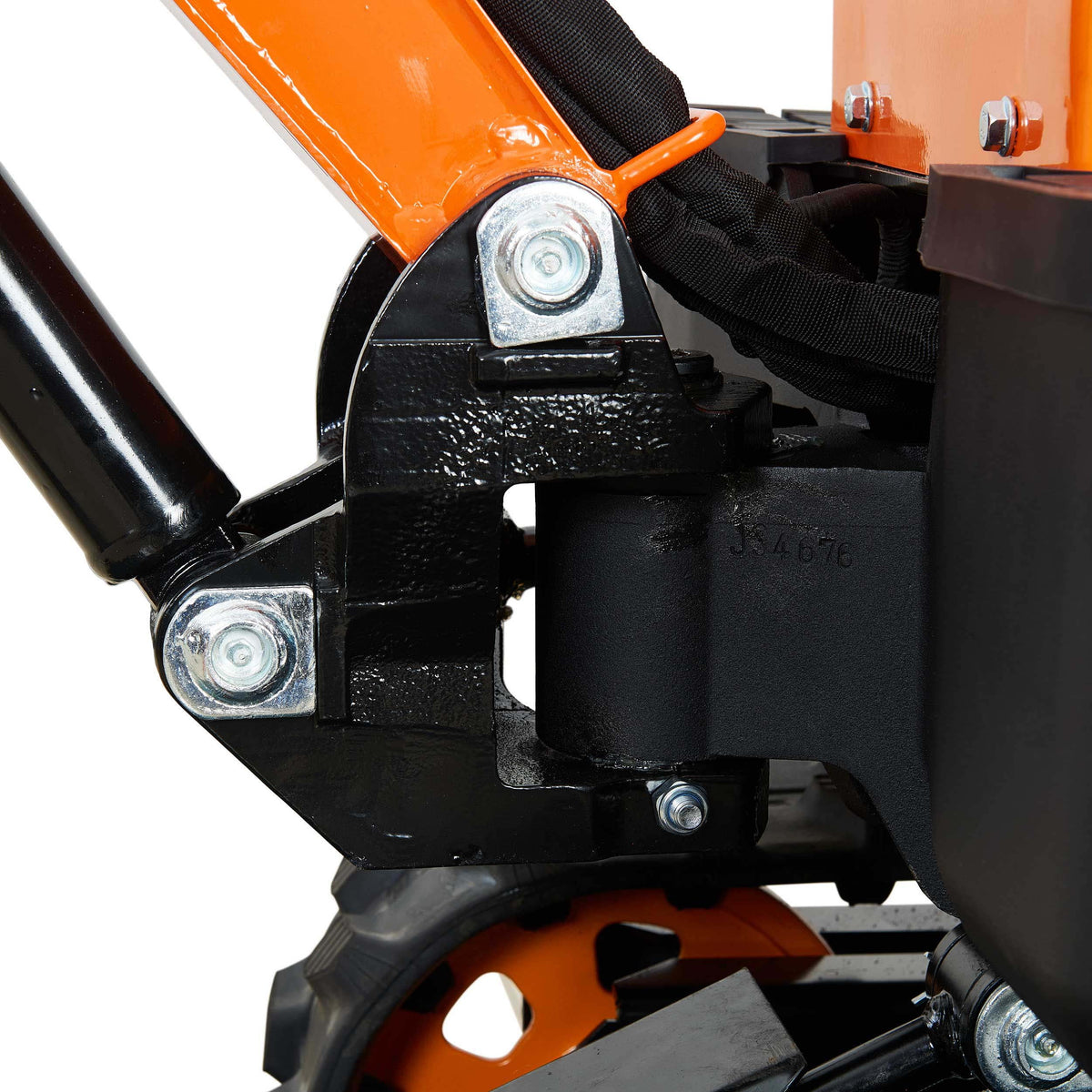 Mini Excavator with canopy, Claw, Grading Bucket & Rake, 306cc EPA compliant engine, suitable for construction work, farm&landscaping, utility installations