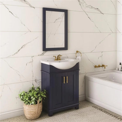 Fresca Hartford 24" White Traditional Bathroom Vanity