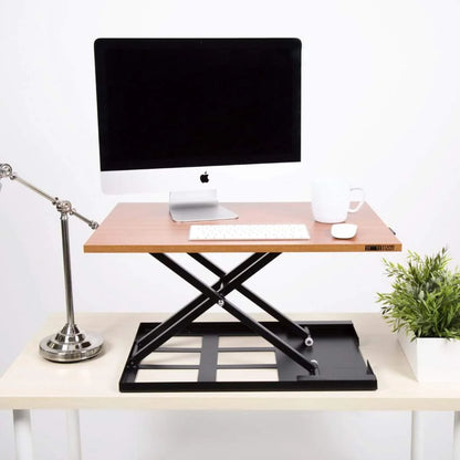 Stand Steady X-Elite Pro Standing Desk Converter | Instantly Convert Any Desk into a Stand Up Desk | Easy Lift Height Adjustable Standing Desk | No Assembly Required (28 x 20 / Black)