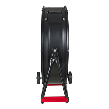 Hyper Tough 24" 2-Speed Metal High Velocity Tiltable Drum Fan