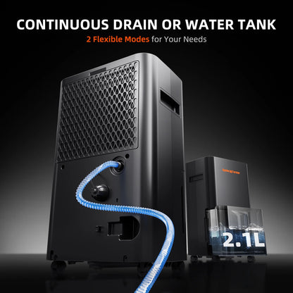 Spider Farmer 32 Pint Dehumidifier with Drain Hose for Grow Tent and Grow Room