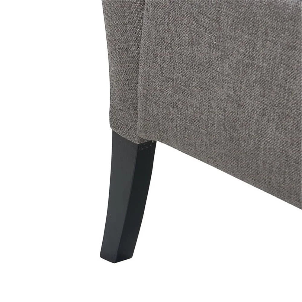 Serta Palisades Slipper Chair Pebble Gray