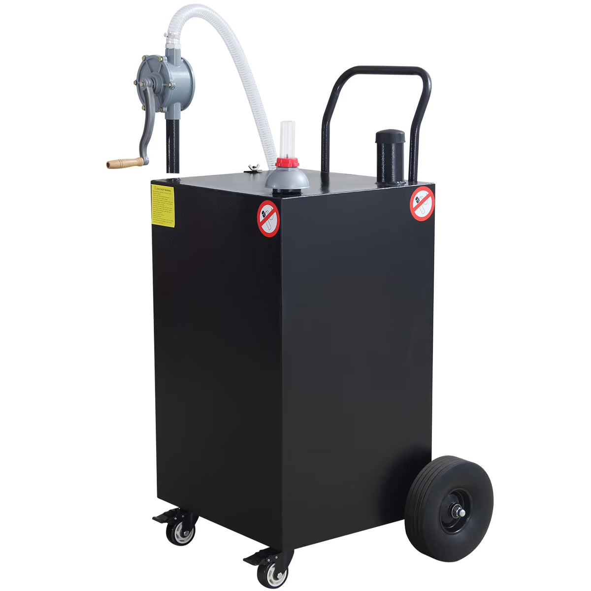 Ladcaser 30/45/50 Gallon Portable Oil Transfer Fluid Diesel Fuel Storage Tanks Gas Caddy Storage Diesel Kerosene Storage Containers for Boat, ATV, Car, Motorcycle