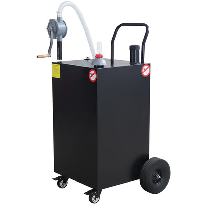 Ladcaser 30/45/50 Gallon Portable Oil Transfer Fluid Diesel Fuel Storage Tanks Gas Caddy Storage Diesel Kerosene Storage Containers for Boat, ATV, Car, Motorcycle