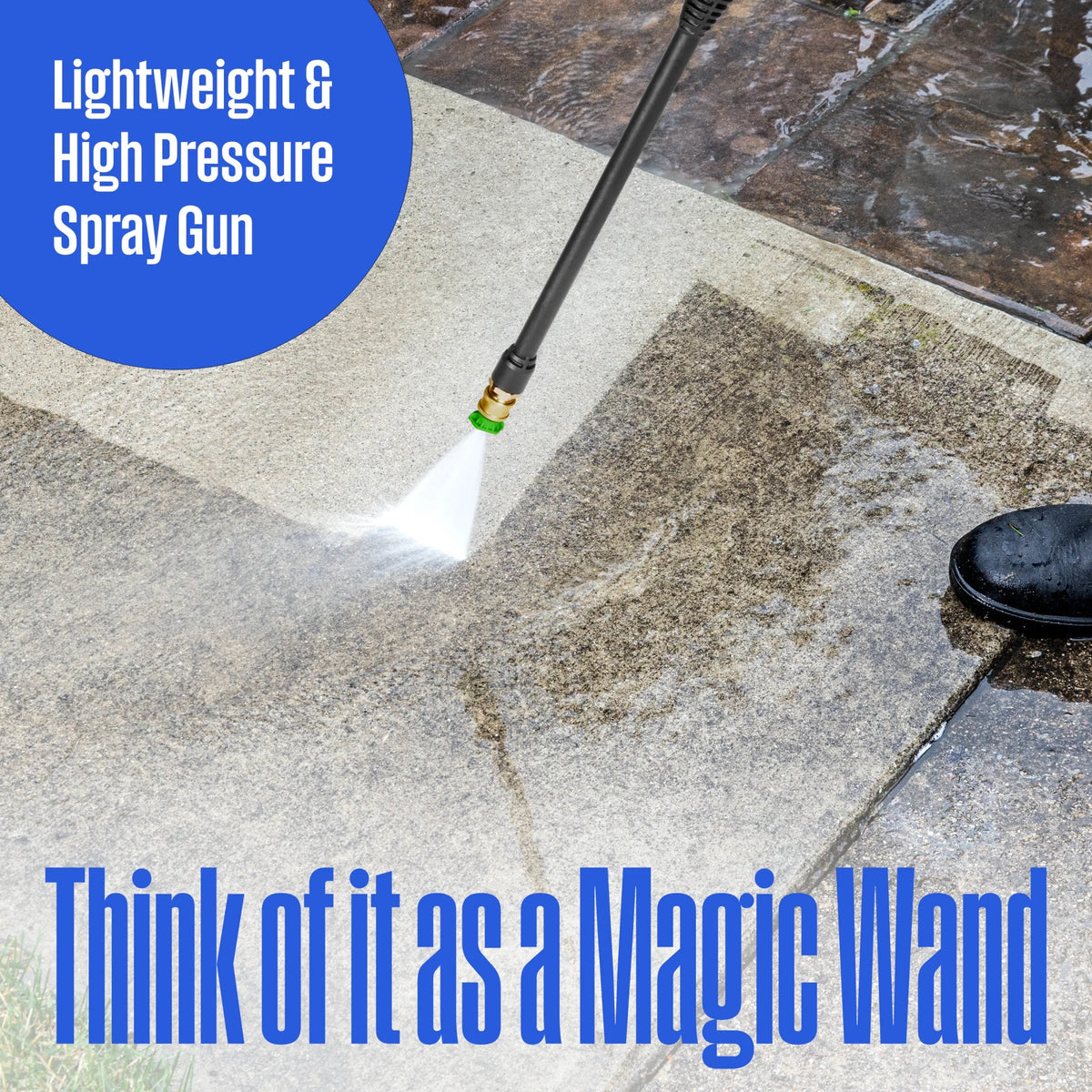 Westinghouse ePX3050 Electric Pressure Washer, 2100 Max PSI 1.76 Max GPM, with Foam Cannon and 2-Nozzle Set