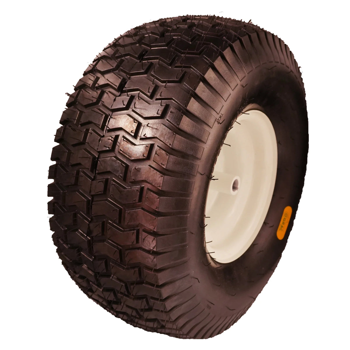 Set of 2 20x8.00-8 Lawn Mower Tire and Wheel Tubeless with 3/4 Bushing, 3.5��Offset Hub and 3 1/16�� Keyway 20x8x8 Lawn Mower Tire with Rim for Tractor Rear, Turf Tread 20 inch Wheels
