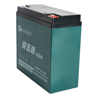 5 Pack 12V 20Ah Battery 6-DMF-20 Sealed Lead Acid Battery 6-DZM-20 for 60V 20Ah Mobility Scooter Electric Go Kart E Bike Motorcycle Golf Carts Electric Wheelchair ATV UTV Generator