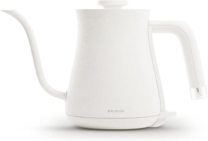BALMUDA The Kettle | Electric Gooseneck Kettle | Lightweight | Stainless Steel | 0.6L (20fl oz) Capacity | Neon Light Indicator | Perfect for Tea and Coffee | US Version | Black