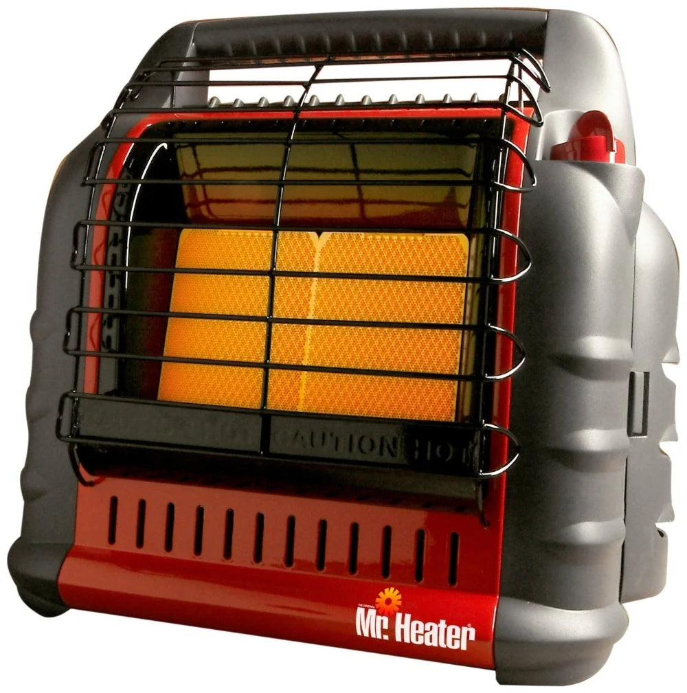 Mr. Heater Portable Big Buddy Propane Heater with 10-Feet Propane Hose Bundle