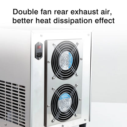 Kolice Commercial Automatically Snowflake Ice Machine,Snow Cone Maker-374lbs/Day, Air Cooling