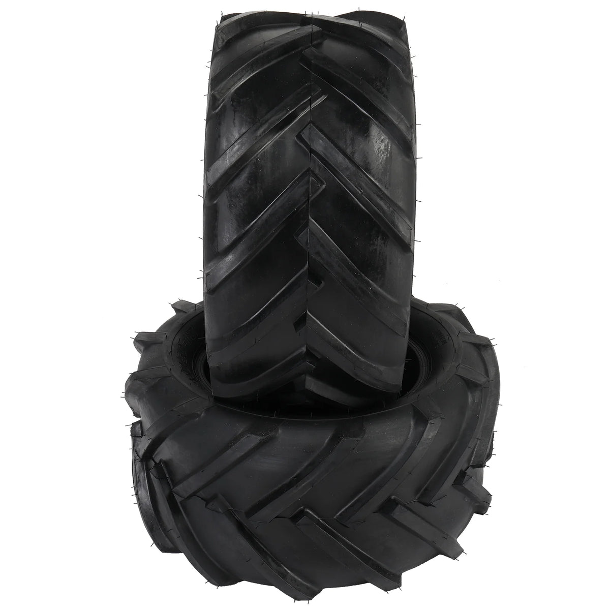 Ktaxon 2 Pack 24x12.00-12 Lawn Mower Turf Tires, Garden Mower Tractor Cart Tires, 6PR Golf Cart Tires, Tubeless
