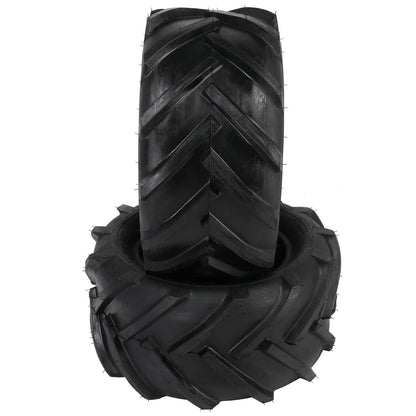 Ktaxon 2 Pack 24x12.00-12 Lawn Mower Turf Tires, Garden Mower Tractor Cart Tires, 6PR Golf Cart Tires, Tubeless