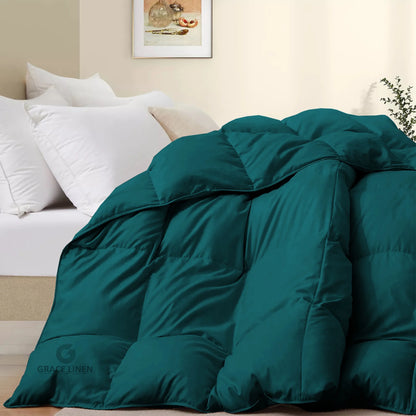 Bedding Comforter Cal King Size, Duvet Insert, Quilted Comforter with Corner Tabs, All Season Lightweight Quilt, Down Alternative Hotel Comforter Cal King Size 96X102 Baby Pink