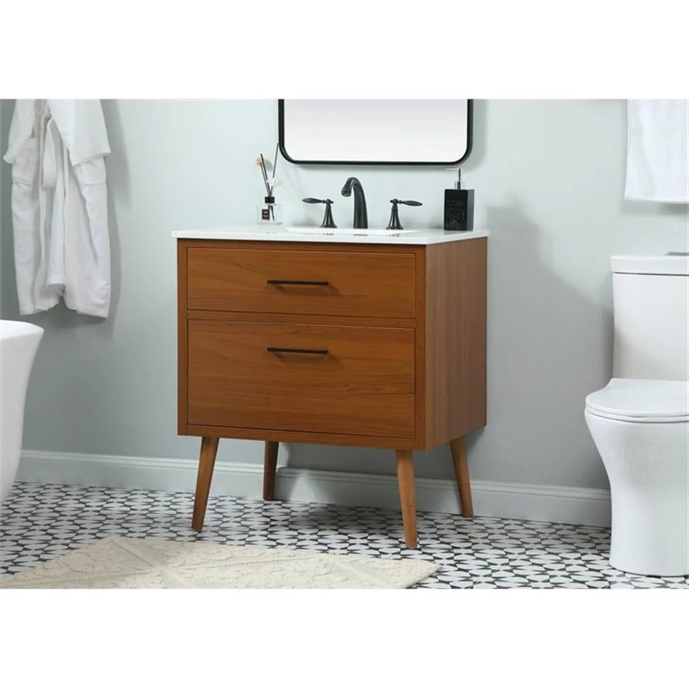 30 inch bathroom vanity in Green