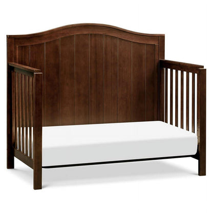 Davinci Aspen Modern Pine Wood and MDF 4-In-1 Convertible Crib in Espresso