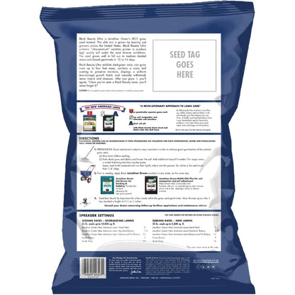 Jonathan Green 10323 Black Beauty Ultra Grass Seed Mix, 25 Pounds