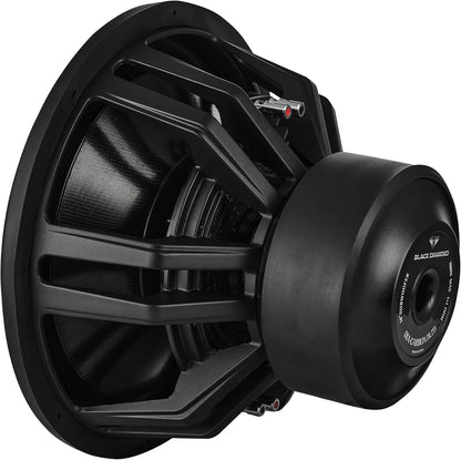 Black Diamond DIA-CARBON15.1D 15" High Excursion Carbon Fiber Subwoofer 3500W RMS - 7000W MAX | 2-Ohm DVC - Competition-Grade Pro Audio Subwoofer for Extreme Bass