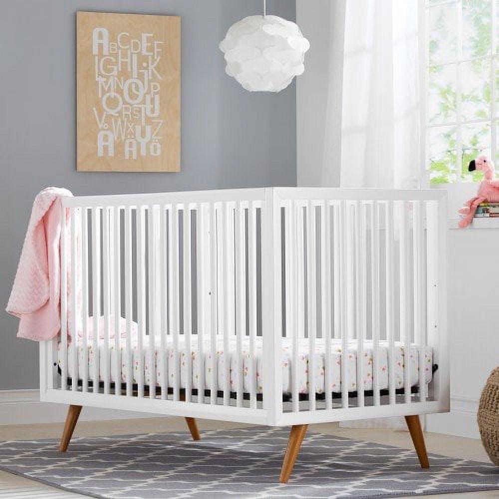 Contours Roscoe 3-in-1 Baby Crib. Toddler. Daybed. White. Unisex