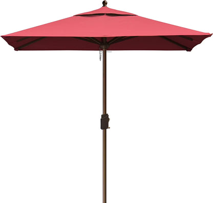 EliteShade Sunumbrella 6x6Ft Square Market Umbrella with Ventilation