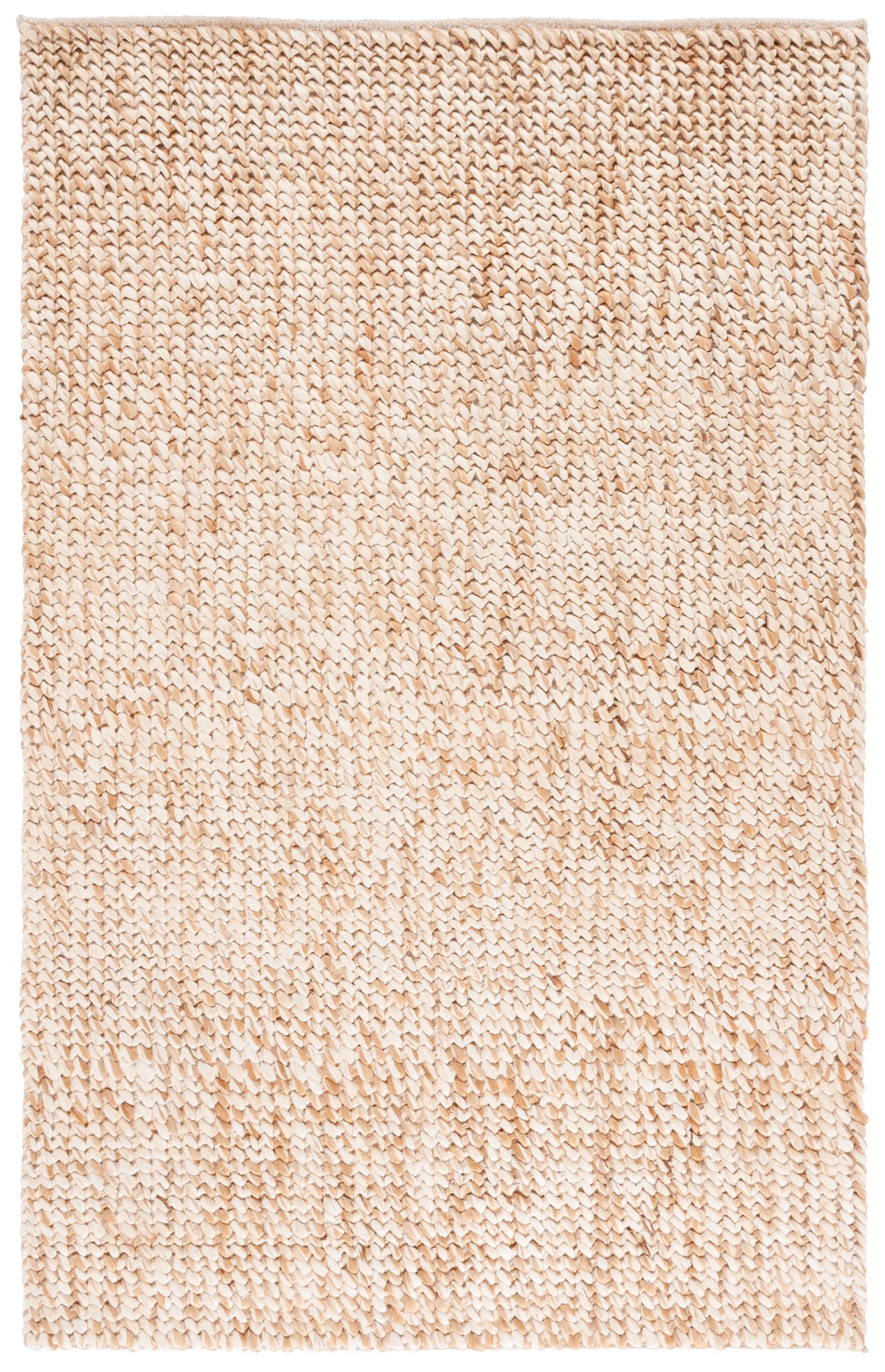 SAFAVIEH Natural Fiber Alayna Solid Area Rug, Natural/Bleach, 8' x 10'