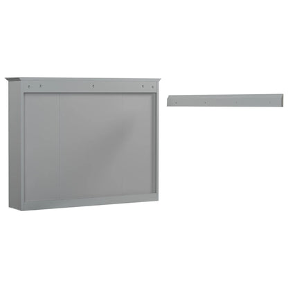 Furvclv Bathroom Wall Mirror Cabinet Modern Wall Mounted Cabinet Storage Organizer With Single Mirror Door 6 Open Shelves