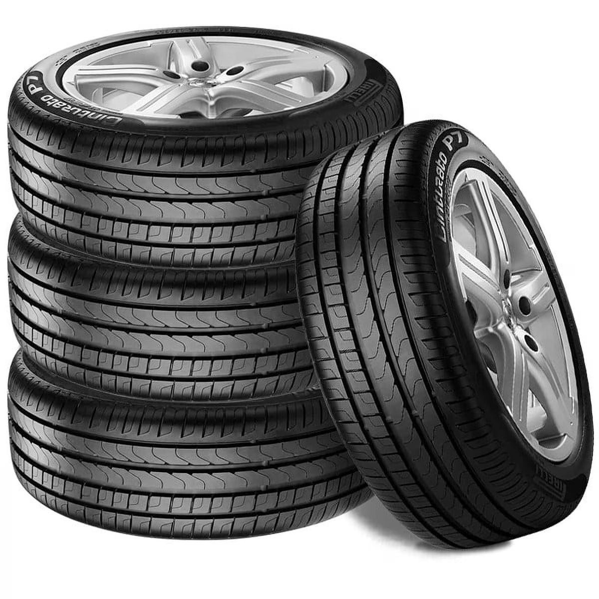 4 Pirelli Cinturato P7 275/35R19 100Y Performance Summer Run Flat UHP Tires RFT P2478800 / 275/35/19 / 2753519