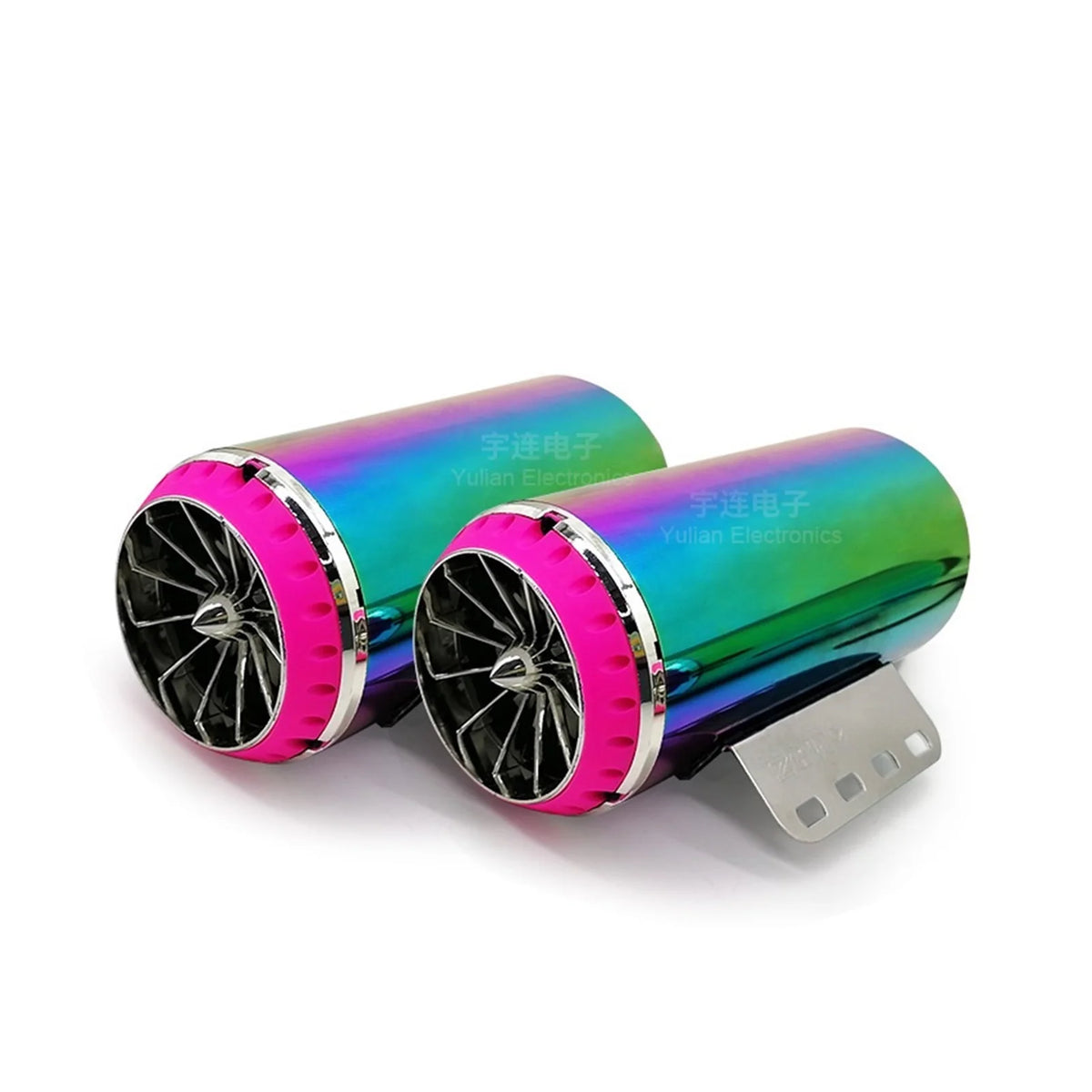 With Simulator Exhaust Pipe Motorcycle Au-dio Battery Car Bluetooth Subwoofer Electric Car Color Plated Speaker ,Clear Distortion-Free