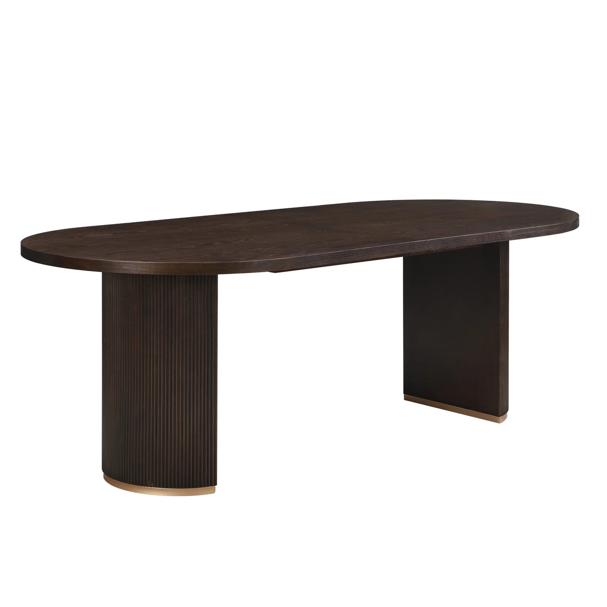 Christopher Knight Home Minimalist 88�� Oval Dining Table for 4-6, Espresso