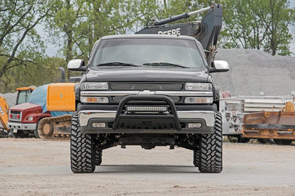Rough Country 6" Lift Kit w/M1 Shocks for 99-06 Chevy/GMC 1500 4WD - 27240 Fits select: 1999-2002 CHEVROLET SILVERADO, 1999-2000 GMC NEW SIERRA