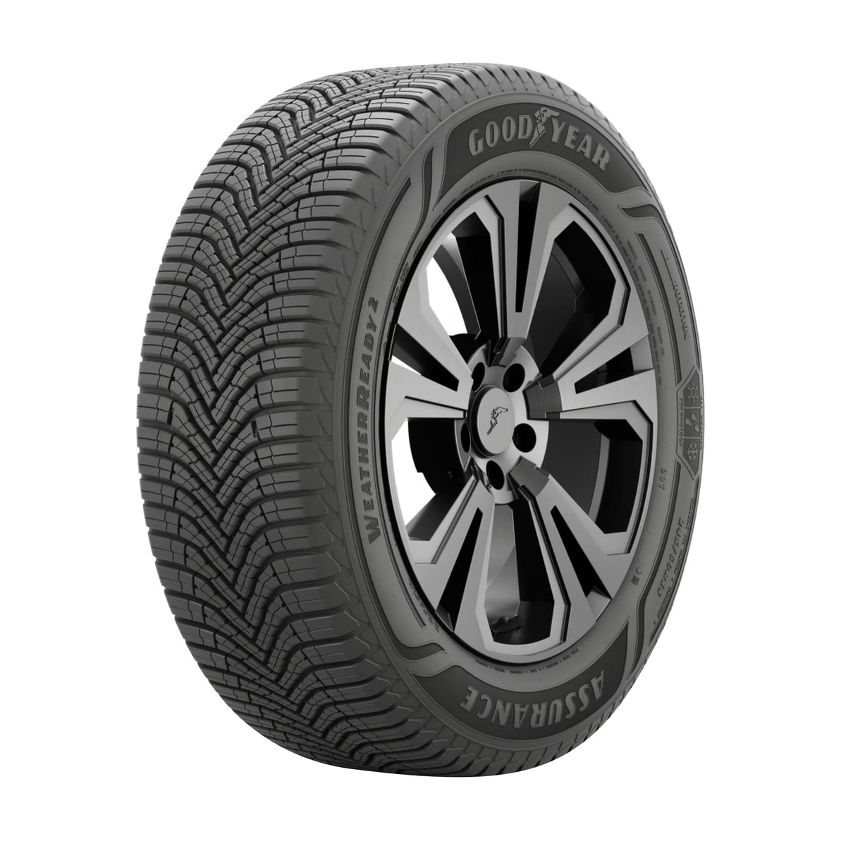 Goodyear Assurance WeatherReady 2 All Weather 225/55R17 97V Passenger Tire