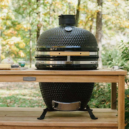 Ash & Ember 18" Kamado Grill Kit, 265 Sq In Cooking Space