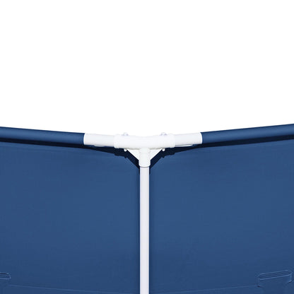 Coleman Steel Pro 12 ft. x 33 in. Round Metal Frame Above Ground Pool Set