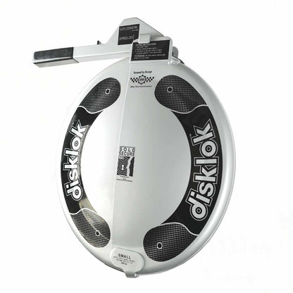 Disklok Security Device - Steering Wheel Lock - Silver - Left Hand Drive (LHD)