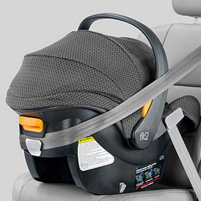 Chicco Fit2 Adapt Infant &amp; Toddler Car Seat - Ember (Black). New