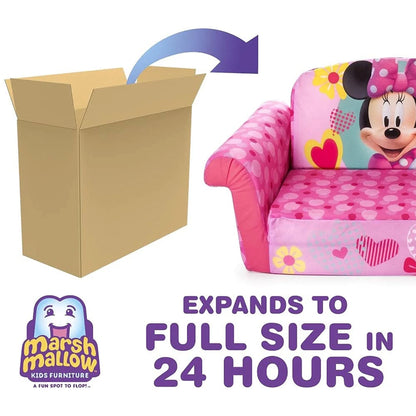 Marshmallow Furniture 2 Pack 2-in-1 Flip Open Foam Sofa Bed, Toy Story 4