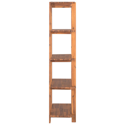 Christopher Knight Home 4-Tier Open Bookcase, 70.2" Solid Acacia Wood Modern Display Bookshelf, Ebonized Finish